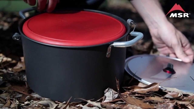 kochset camping msr outdoor equipment stapelbar