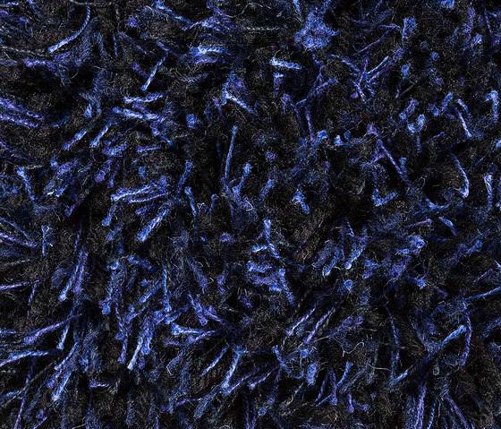 moderne shaggy hochflor teppiche moss brilliant blau