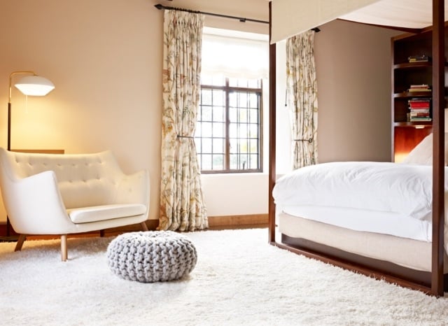moderne shaggy hochflor-teppiche moss weiss schlafzimmer dekor