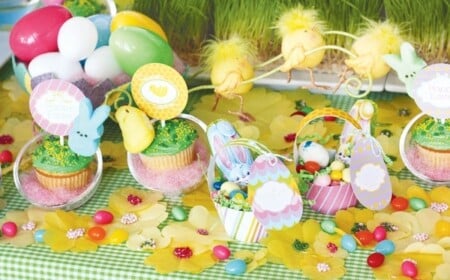 muffins-papier-benutzen-frische-frühling-farben-ostern-details