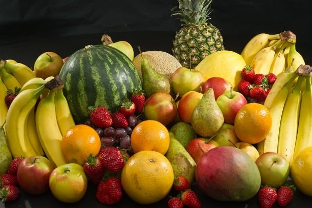 obst empfehlenswert zitrusfrüchte ananas birne orange trauben