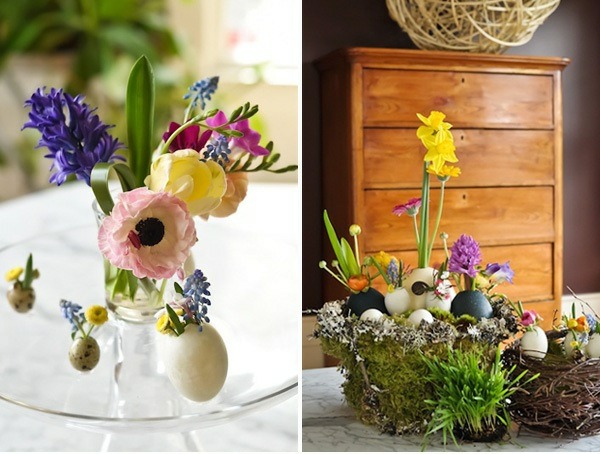 Ideen Eierschale ausblasen dekorieren Ostern feiern