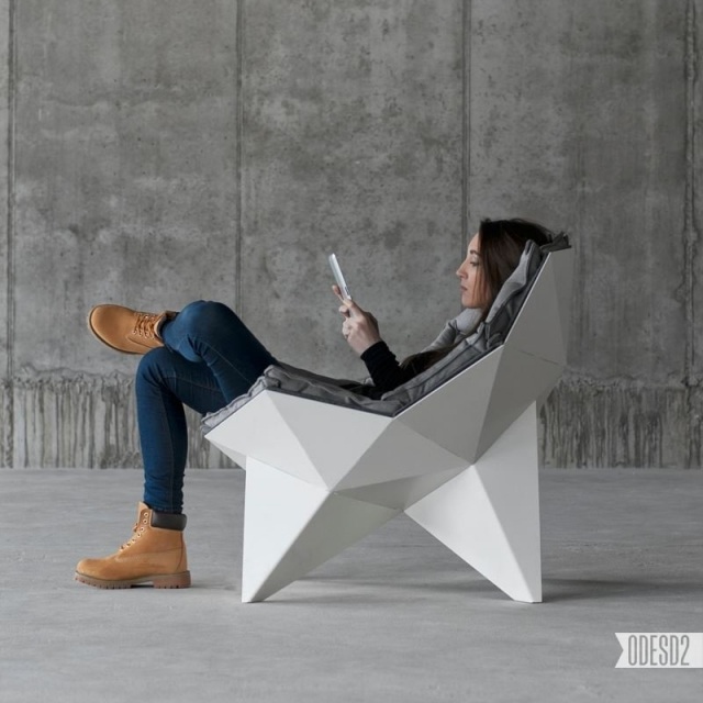 Q1 Design Lounge Sessel odesd2 geodaesische kuppeln inspiriert gestell
