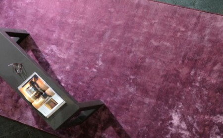 rosa Teppich modern stilvoll Wohntrends 2014 Ideen Farben