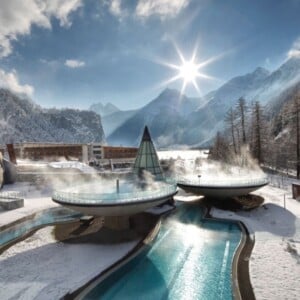 spa hotel aqua dome österreich schönheit friede sonne scheint pool dampf