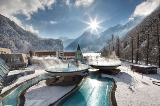 spa hotel aqua dome österreich pool dampf