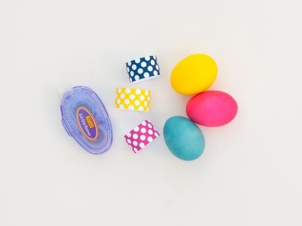 bunt lebendige farben auswählen eier schön färben