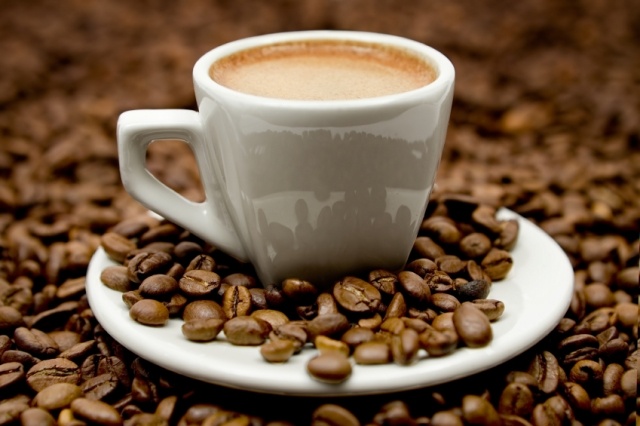 Die-gesunde Wirkung-von Kaffee-Bohnen porzellan Kaffeetasse design teller