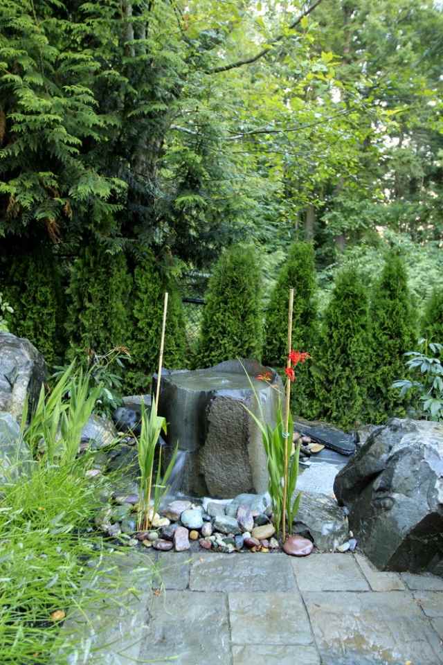 Garten wasserbrunnen-ideen gestaltung-tipps bauen