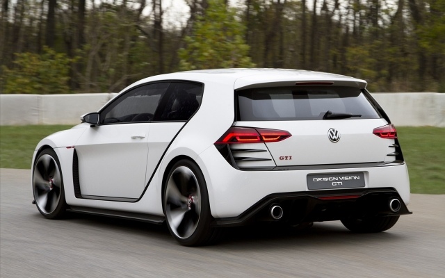 VW Golf Vision GTI 2013 hinten1