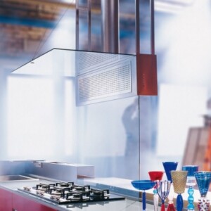 abzugshaube-design-glas-ISOLA-valcucine-stahl