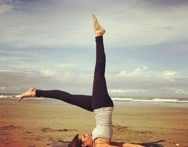Bauch abnehmen-Yoga Übungen sich schnell in-Form-bringen