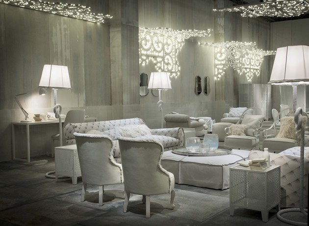 designer möbel wohnzimmer weiß eiskönigin