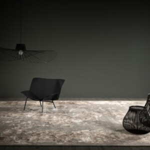 designer-teppiche-beeindruckendes-design-schwarz-dominiert-hellere-töne-kontrast-einsetzen