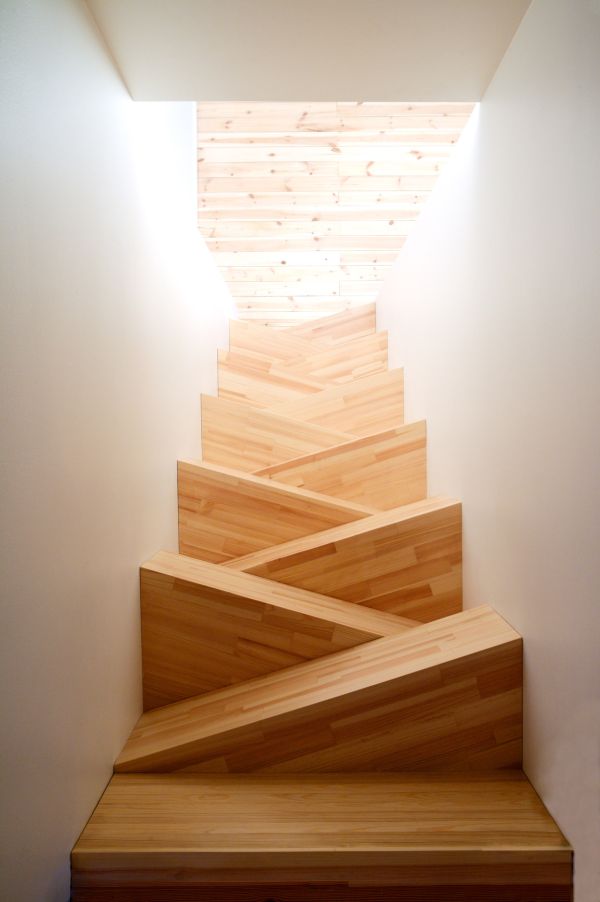 dreieckige treppen geneigt modernes design der stufen-für-zuhause