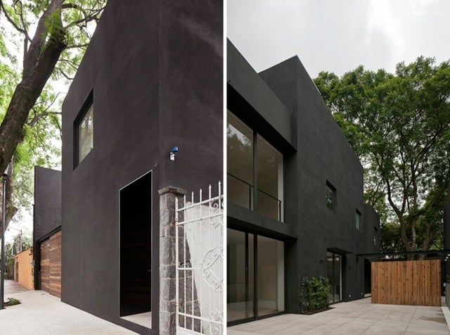 modern stilvoll originelles Konzept Beton Fassade Gestaltungsideen cool