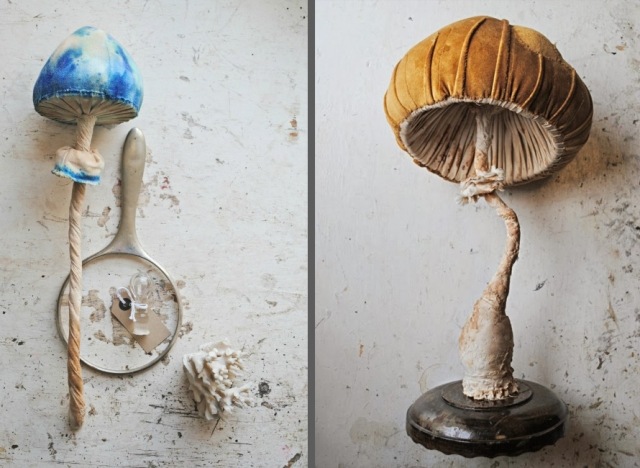 fantasievolle Pilze-dekorativ märchenhaft ideen