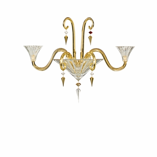 Gestaltung Gold Glas phantasievolle Details Biedermeier Ornamente