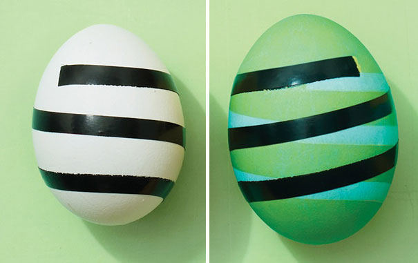 klebeband eier schwarz blau grün weiß interessant