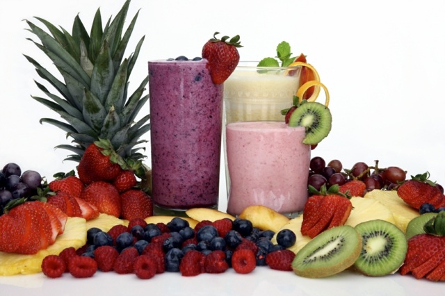 gesunde Früchte Shake zubereiten schnell effektiv