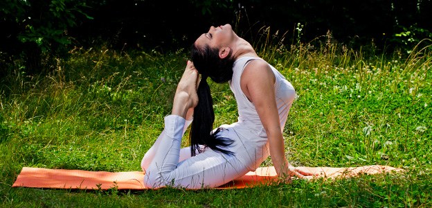 schnelle einfache Übungen Training Anfänger Yoga zuhause