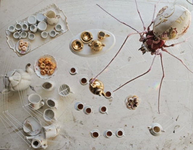 spinnennetz spinne-aus stoff recycelte spielzeuge