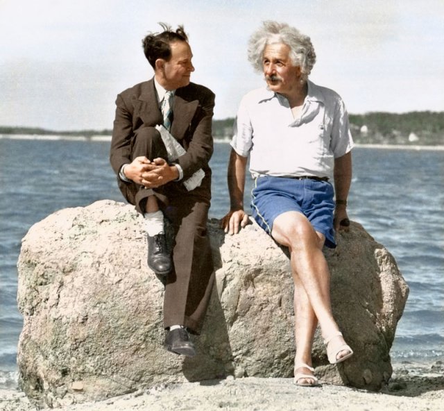 Albert Einstein long island 1939 sommer