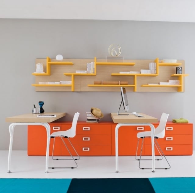 Attraktive Möbel Kinderzimmer moderne stühle Schreibtische höhenverstellbar