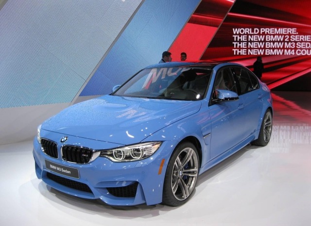 BMW M3 2014 und 2014 linke seite1