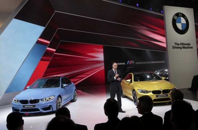 BMW M4 fahrzeug neu detroit auto show vorstellung