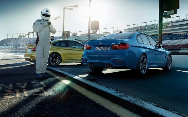 BMW M3 2014 geschwindigkeit auto liebhaber berühmte marke hinten