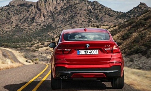 BMW Fans Marke fasziniert X4 2014 Jahr hinten biegen