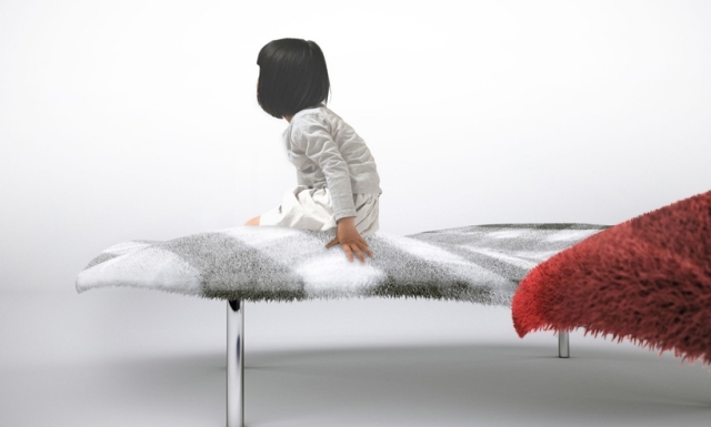 Designer Sofa ideen einrichtung weich fliegender teppich