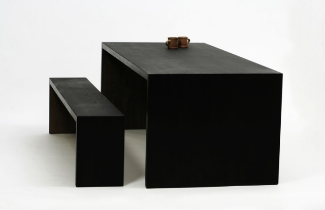 Holz Tisch Jay Watson- thermochromatische farbe überzogen möbel-innovativ