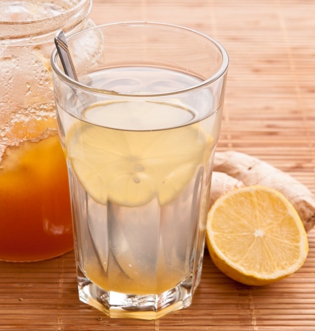 Ingwer Tee mit-Zitronen Honig körper entgiften tipps