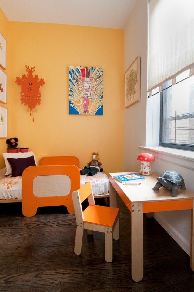Kinderzimmer Designer Möbel-abgerundete kanten passendes farbschema