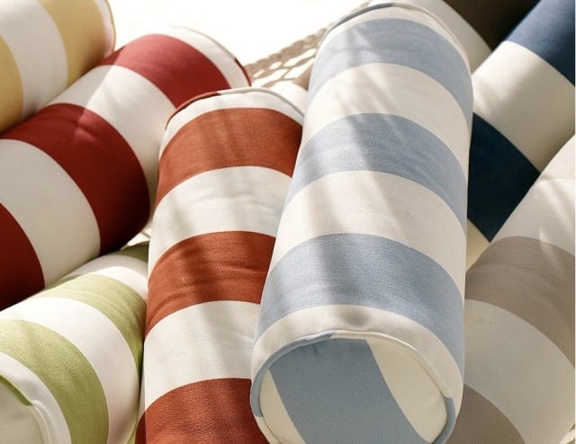 Kissen mit streifen-in kräftigen farben 2014 trendige wohnaccessoires
