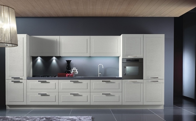 Küchenblock design-weiße moderne küche mida-composit