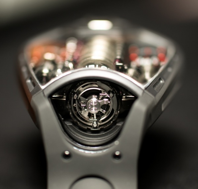 Luxus armbanduhr Hublot-La Ferrari aus titan zubehör-luxusauto