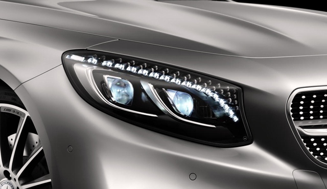 Mercedes S Klasse Coupé leuchteinheit