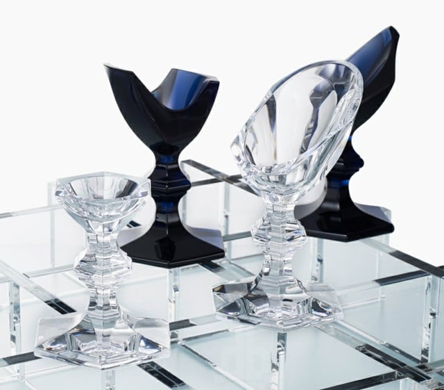 spezielle Anlässe Glas blau transparent König Königin