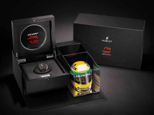 präsentation Senna Kollektion-Hublot handuhren-MP-06 verpackungsdesign