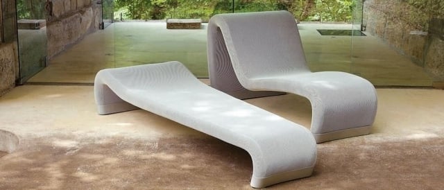 Sonnenliege Design lounge-outdoormöbel technische gewebe