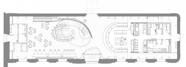 design hotel plan skizze entwurf gebäude designer