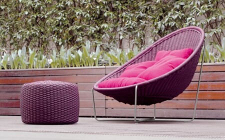 designer-gartensessel-handgeflochten-lila-NIDO-PAOLA-LENTI