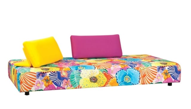 Tagesbett Möbel Putdoor Bereich Lounge frische Farben