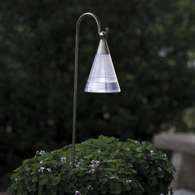 energiesparleuchte bewegungsmelder LED Solarlampe metall klassisches-Design