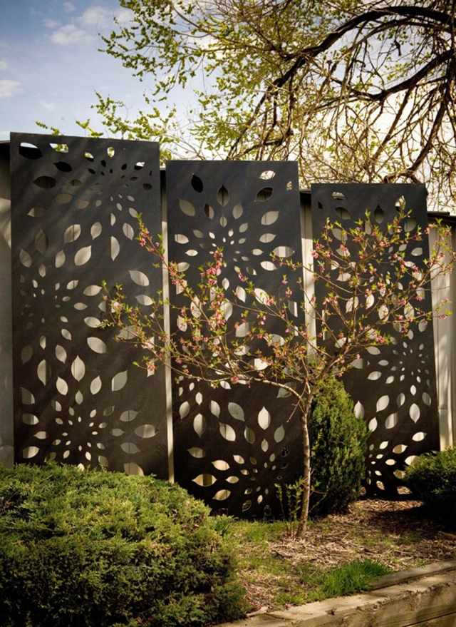 Garten Skulptur panele lasergeschnitten metall