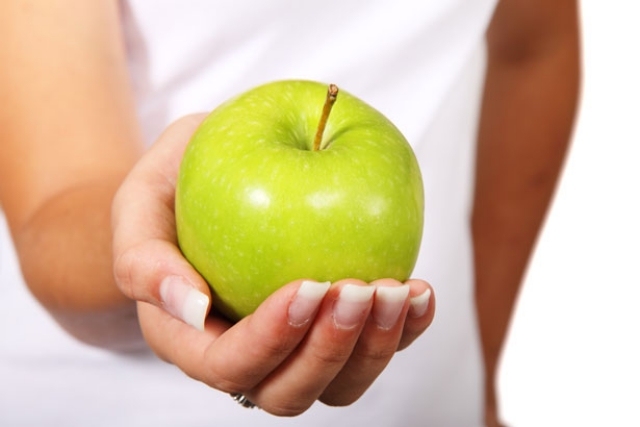 grüner apfel-Cholesterin senken gesunde lebensmittel
