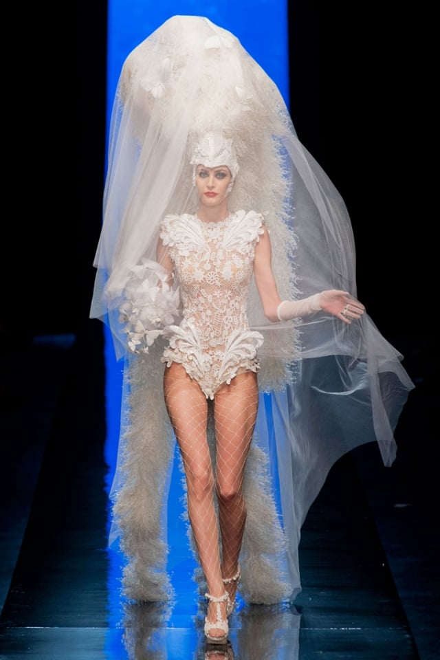 jean-paul gaultier sommer -kollektion 2014-hochzeitskleid